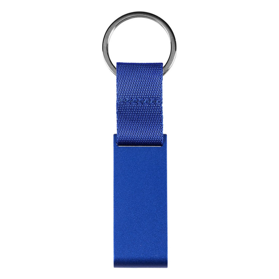 SVEN, aluminium key holder and bottle opener royal blue