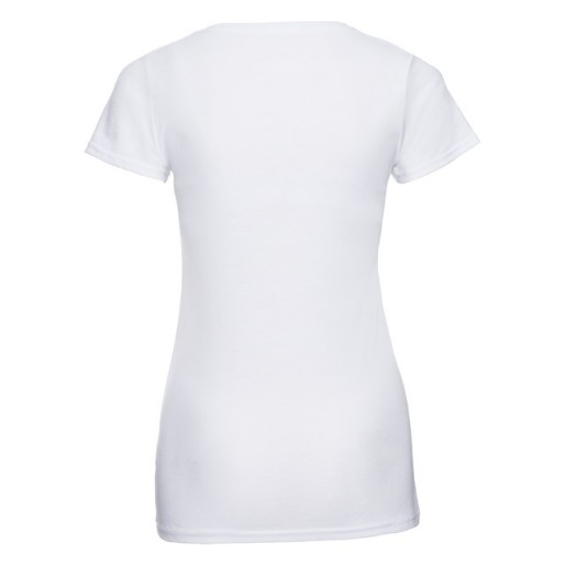RUSSELL Women's t-shirt on V neckline HD