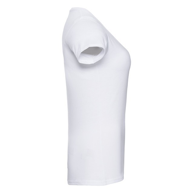 RUSSELL Women's t-shirt on V neckline HD