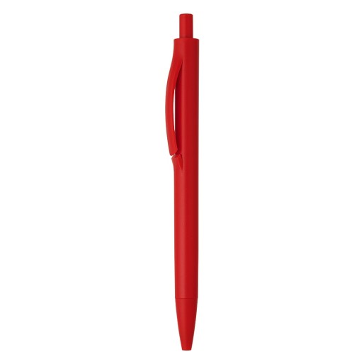BRIDGE C, plastic ball pen, red