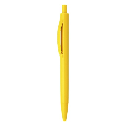 BRIDGE C, plastic ball pen, yellow