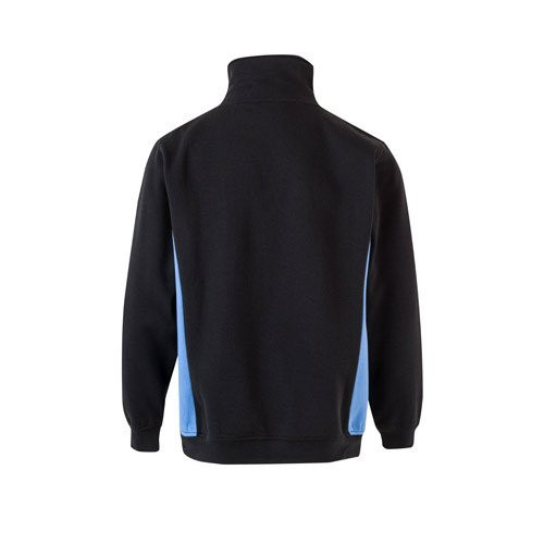 VL SVAROG. Two-tone terry sweatshirt (260g/m²), in polyester (65%) and cotton (35%)