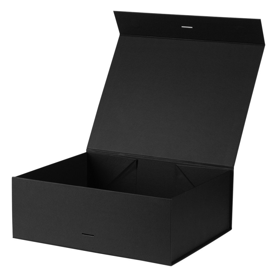 GRACE, self-folding gift box with magnet, black