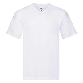 Fruit of the Loom, Original V-neck T, muška majica kratkih rukava sa v izrezom, bela, S