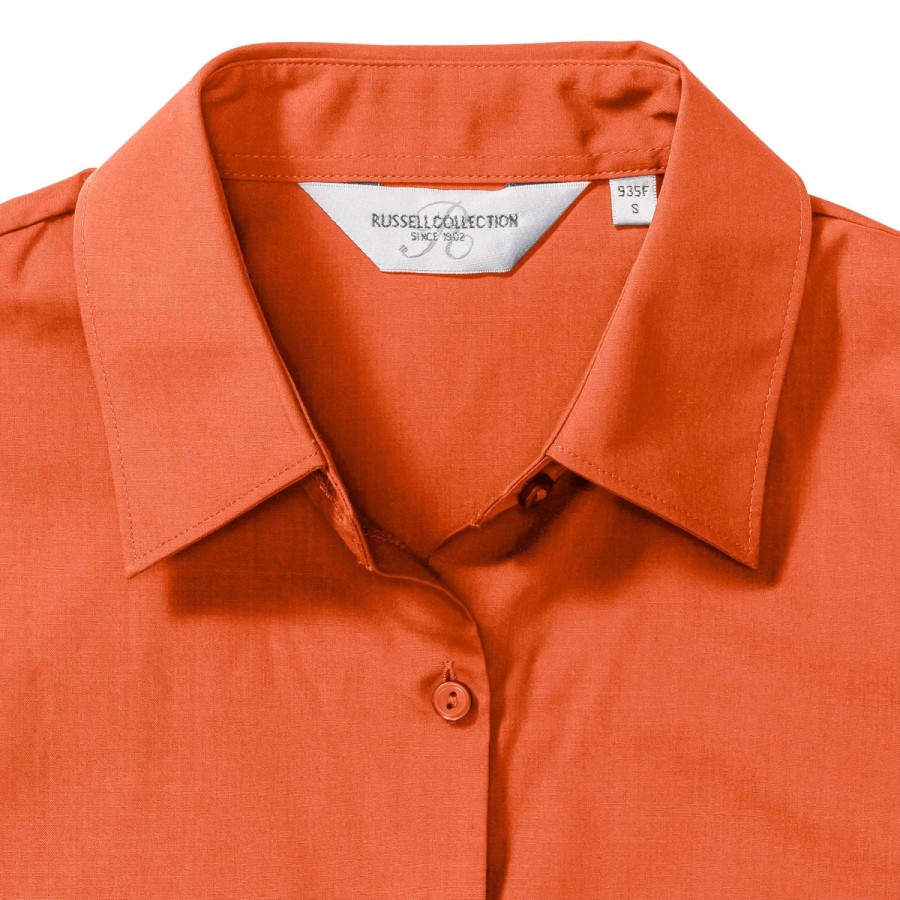 Women's SS Po-Cot Easy Care Poplin Shirt