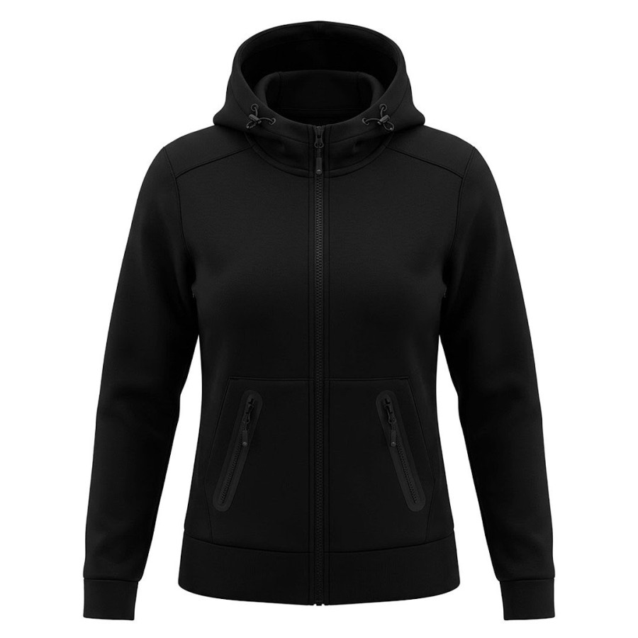 CAMERON LADY, ženska dukserica sa kapuljačom, 380 g/m2, crna