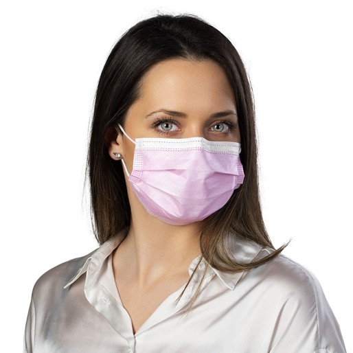 DFM 50, disposable face mask, rose