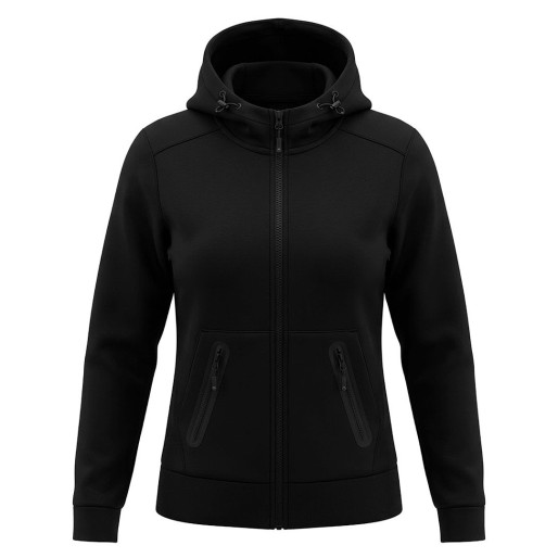 CAMERON LADY, ženska dukserica sa kapuljačom, 380 g/m2, crna