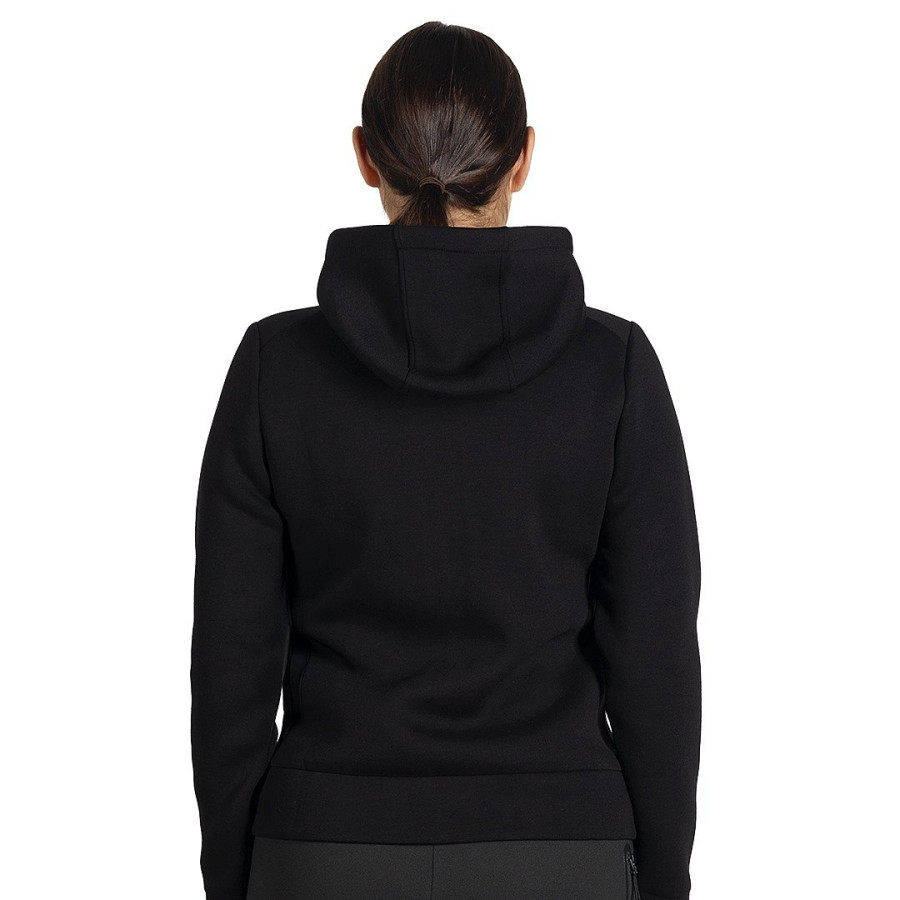 CAMERON LADY, ženska dukserica sa kapuljačom, 380 g/m2, crna