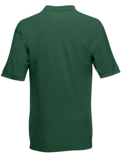 Fruit of the Loom, Premium Polo, premium men's polo shirt, forest green, L