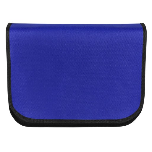 MESSENGER, biodegradable conference bag, royal blue