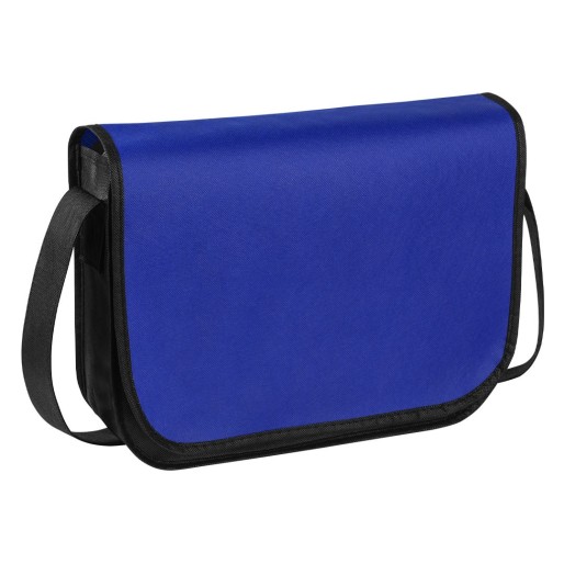 MESSENGER, biodegradable conference bag, royal blue