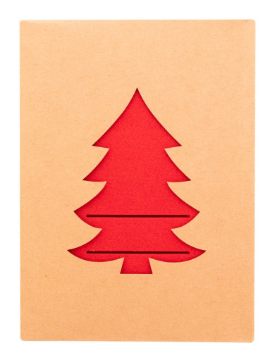 Tonsvik RPET Christmas cutlery holder set