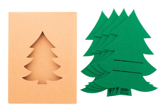 Tonsvik RPET Christmas cutlery holder set