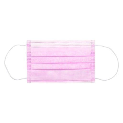 DFM KIDS 50, disposable face mask for kids, rose