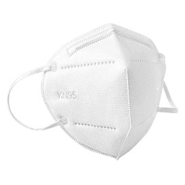 KN95, face mask, white