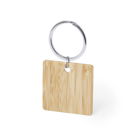 Sonek bamboo privezak, okrugli