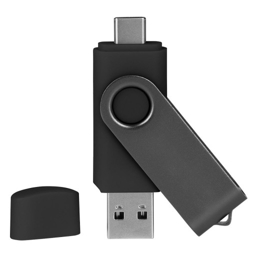 SMART C GRAY, usb flash memorija, crni, 8GB