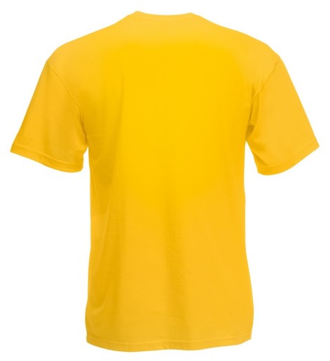 Fruit of the Loom, Valueweight, Men's Cotton T-shirt, Sunflower Yellow, L