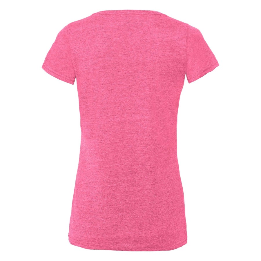 RUSSELL Women's t-shirt on V neckline HD