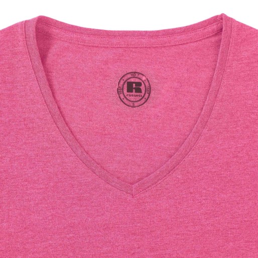 RUSSELL Women's t-shirt on V neckline HD