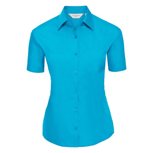 Women's SS Po-Cot Easy Care Poplin Shirt