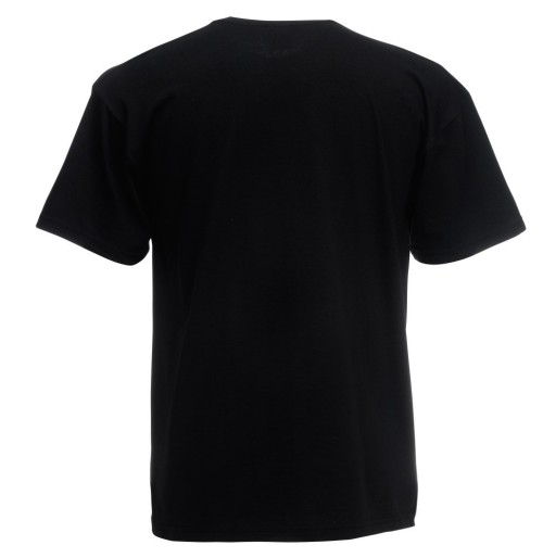 Fruit of the Loom, Valueweight, men's cotton T-shirt, black, M