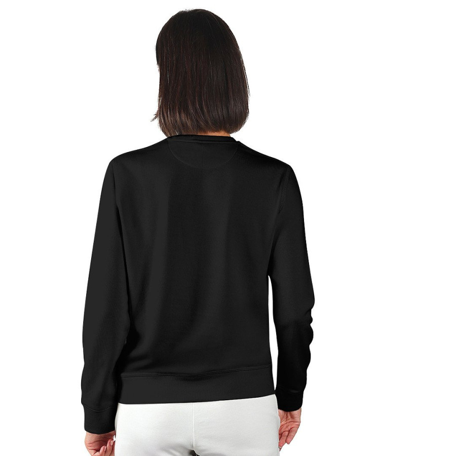TERRY LADY, crewneck sweatshirt, 280 g/m2, black