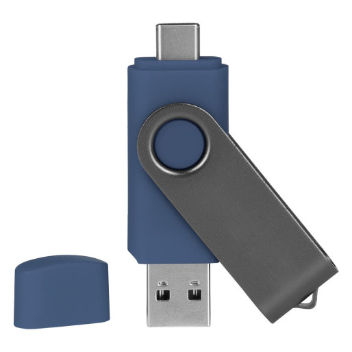 SMART C GRAY, usb flash memory, blue, 32GB
