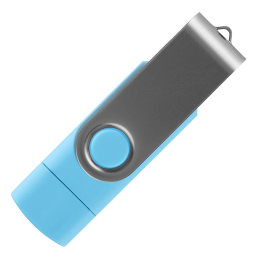 SMART C GRAY, usb flash memory, sky blue, 8GB