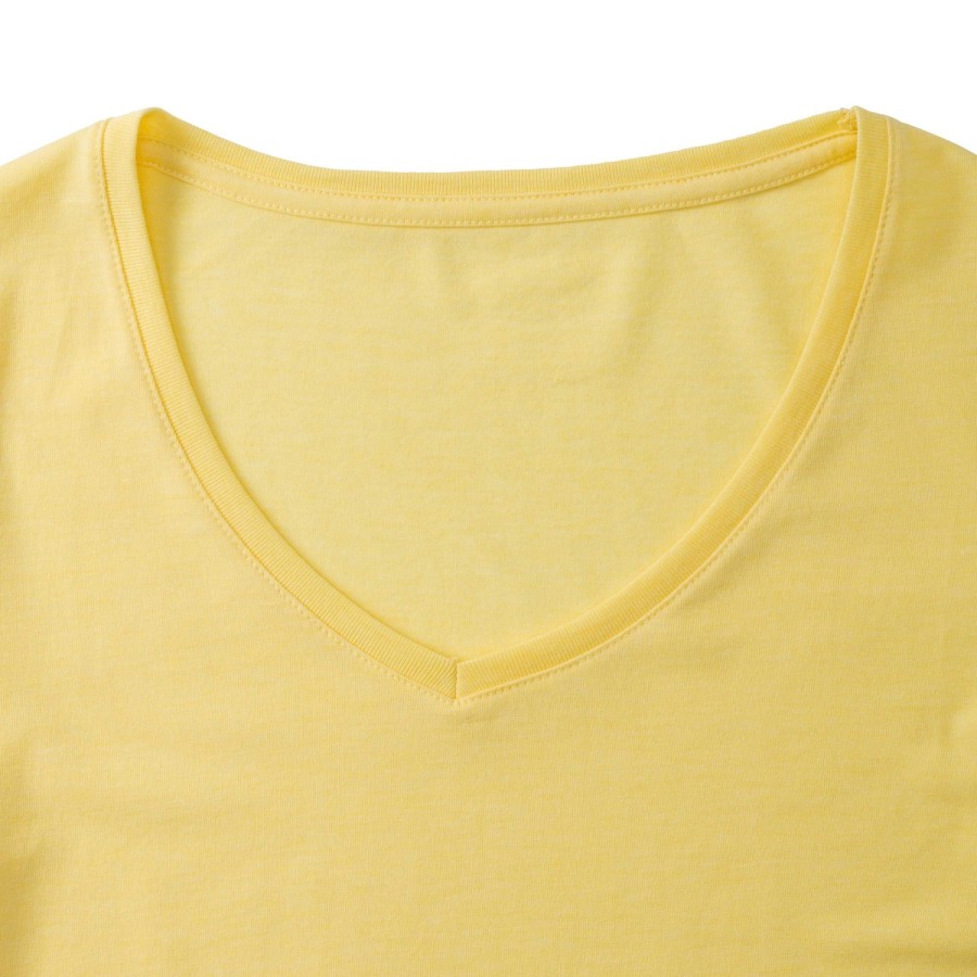 RUSSELL Women's t-shirt on V neckline HD