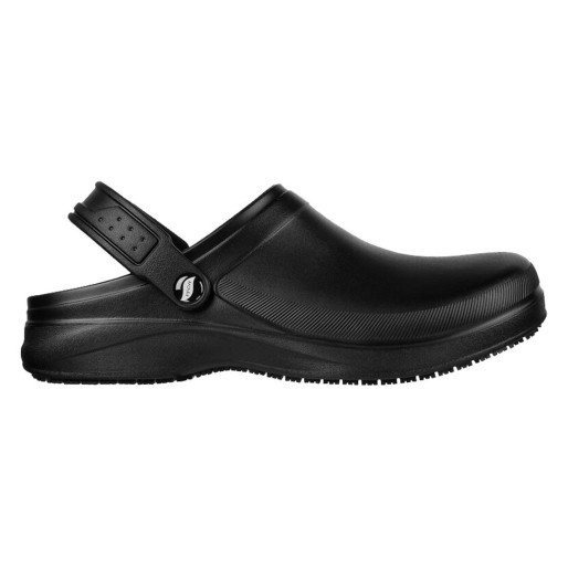 RIVERBOUND PASAY, women's work clogs with convertible heel sling strap, black