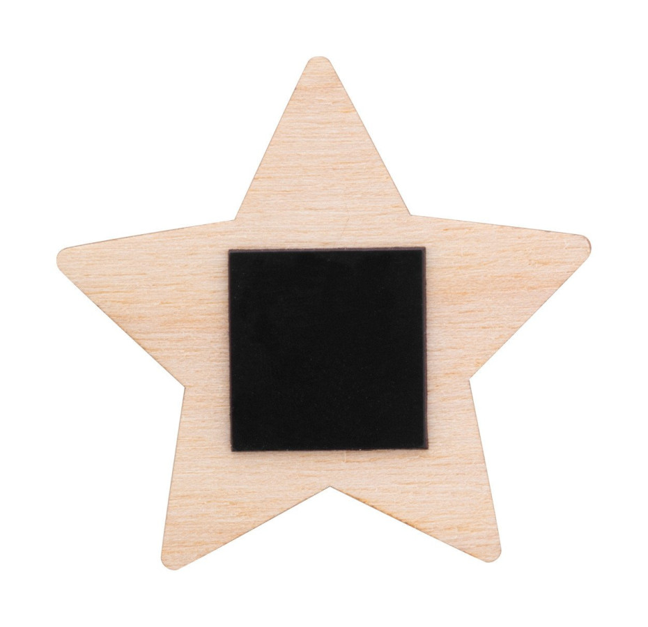 Woofri Xmas custom Christmas fridge magnet, star