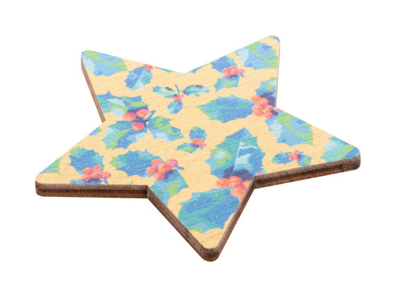 Woofri Xmas custom Christmas fridge magnet, star