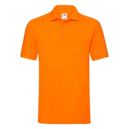 Fruit of the Loom, Premium Polo, premium polo majica za muškarce, narandžasta, L