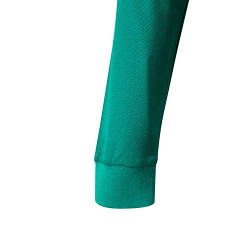 VL PLUTO. Piqué dvobojna polo majica (150g/m²) sa dugim rukavima, od pamuka (55%) i poliestera (45%)