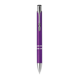 BETA PLASTIC. Ball pen with metal clip