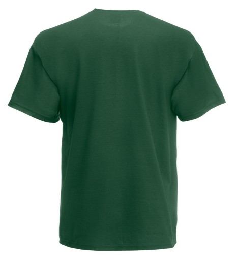Fruit of the Loom, Valueweight, Men's Cotton T-shirt, bottle Green, L