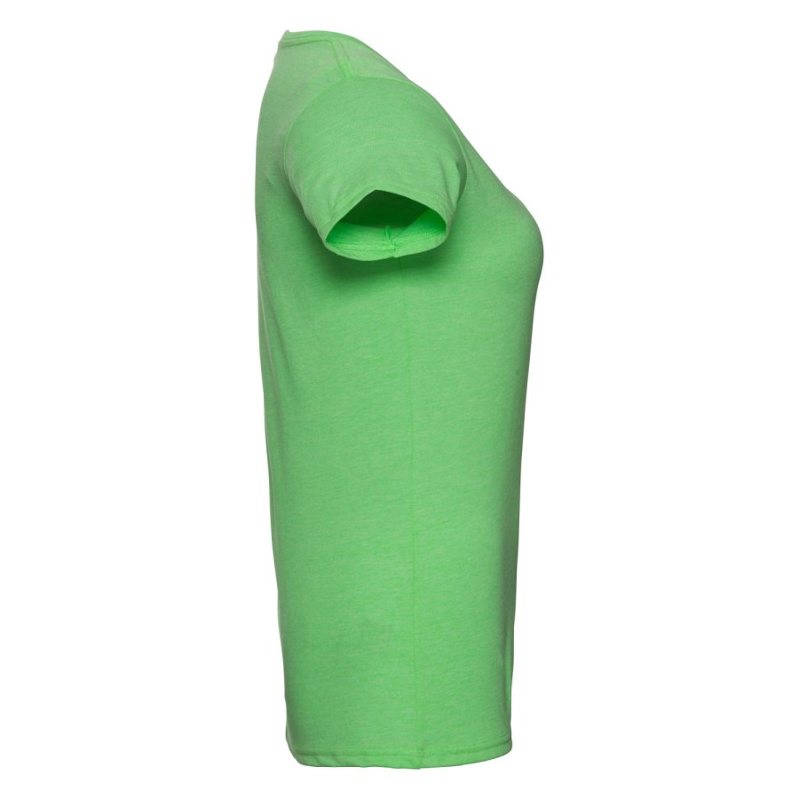 RUSSELL Women's t-shirt on V neckline HD