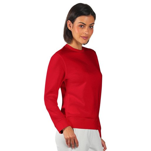 TERRY LADY, crewneck sweatshirt, 280 g/m2, red