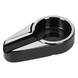 HECTOR, metalna pepeljara za tompus, crna