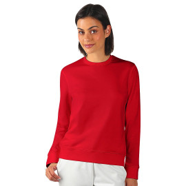 TERRY LADY, crewneck sweatshirt, 280 g/m2, red