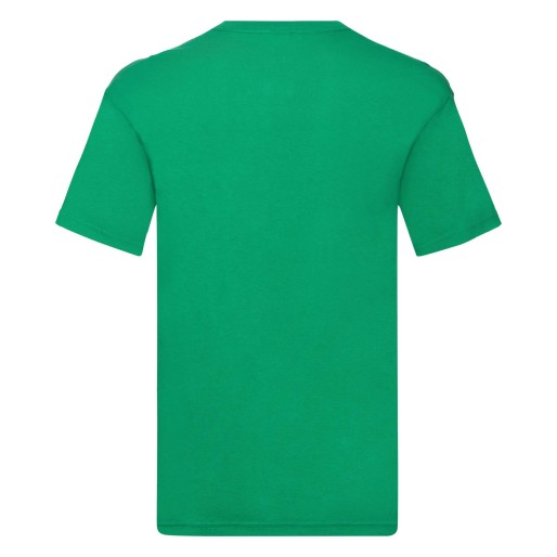 Fruit of the Loom, Original V-neck T, Men's V-neck T-shirt, kelly green, M
