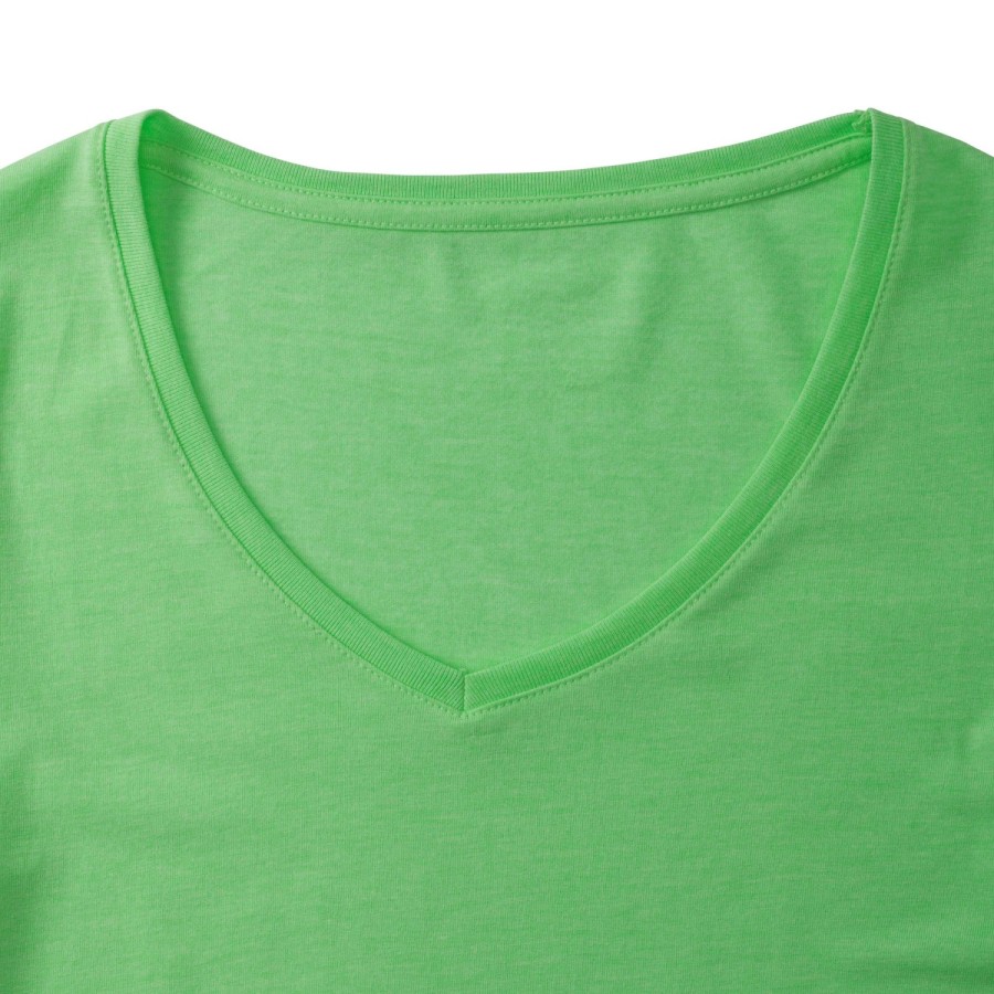 RUSSELL Women's t-shirt on V neckline HD