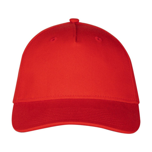 FORZA, cap, 5 panels, metal buckle closure, red