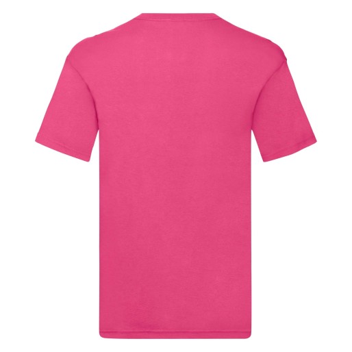 Fruit of the Loom, Original V-neck T, Men's V-neck T-shirt, Fuchsia, M