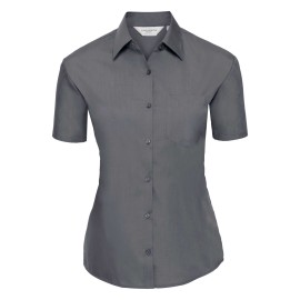 Women's SS Po-Cot Easy Care Poplin Shirt
