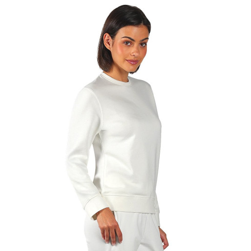 TERRY LADY, crewneck sweatshirt, 280 g/m2, off white