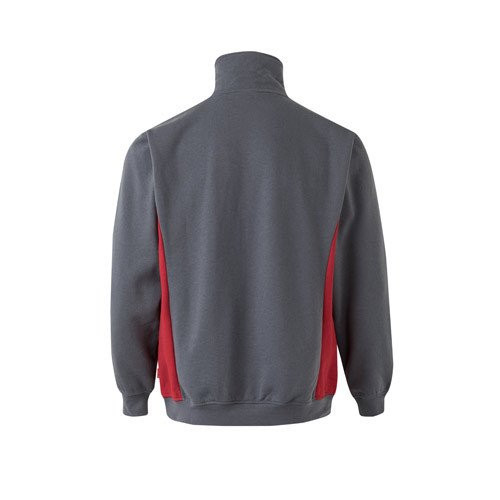 VL SVAROG. Two-tone terry sweatshirt (260g/m²), in polyester (65%) and cotton (35%)