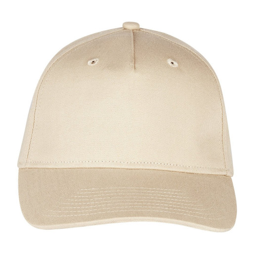 FORZA, cap, 5 panels, metal buckle closure, beige